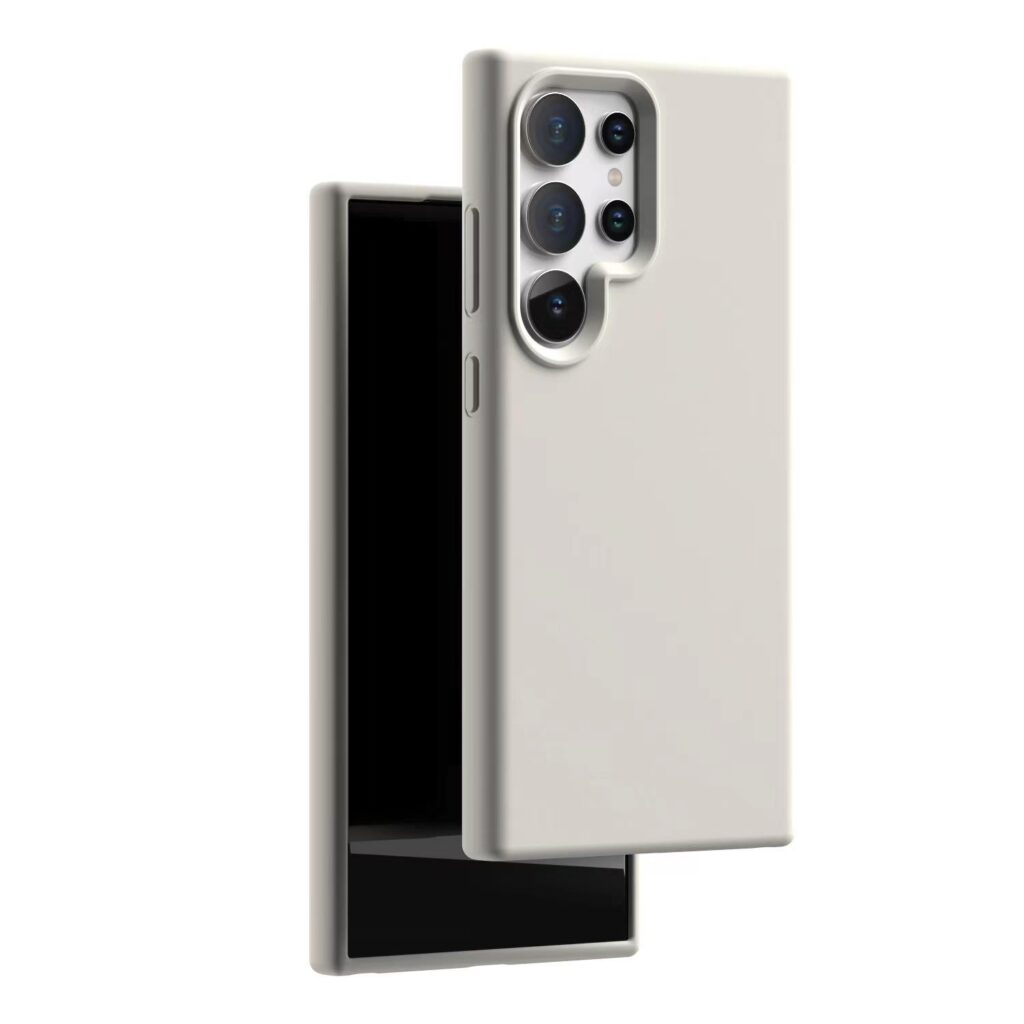 Samsung Silcone S24+ S24 Ultra Gray