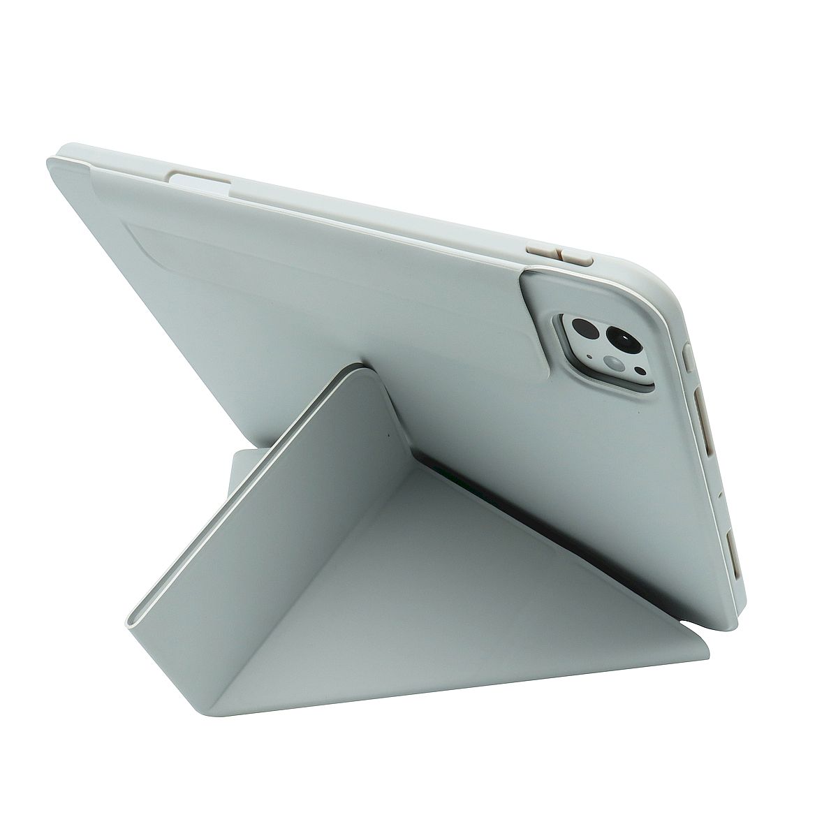 Detachable Case with fold Stand for IPad Air 11inch white - Image 4