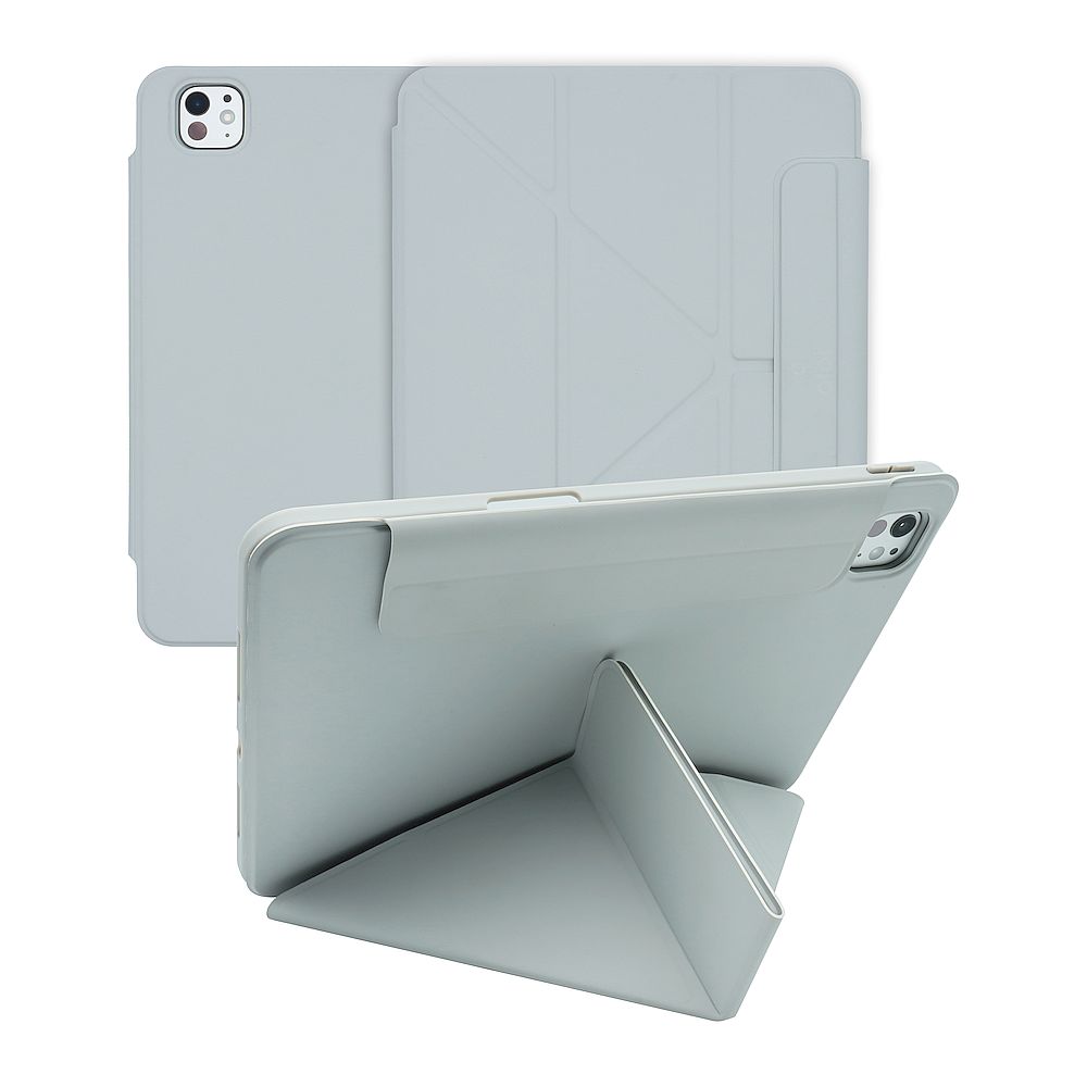 Detachable Case with fold Stand for IPad Air 11inch white - Image 2