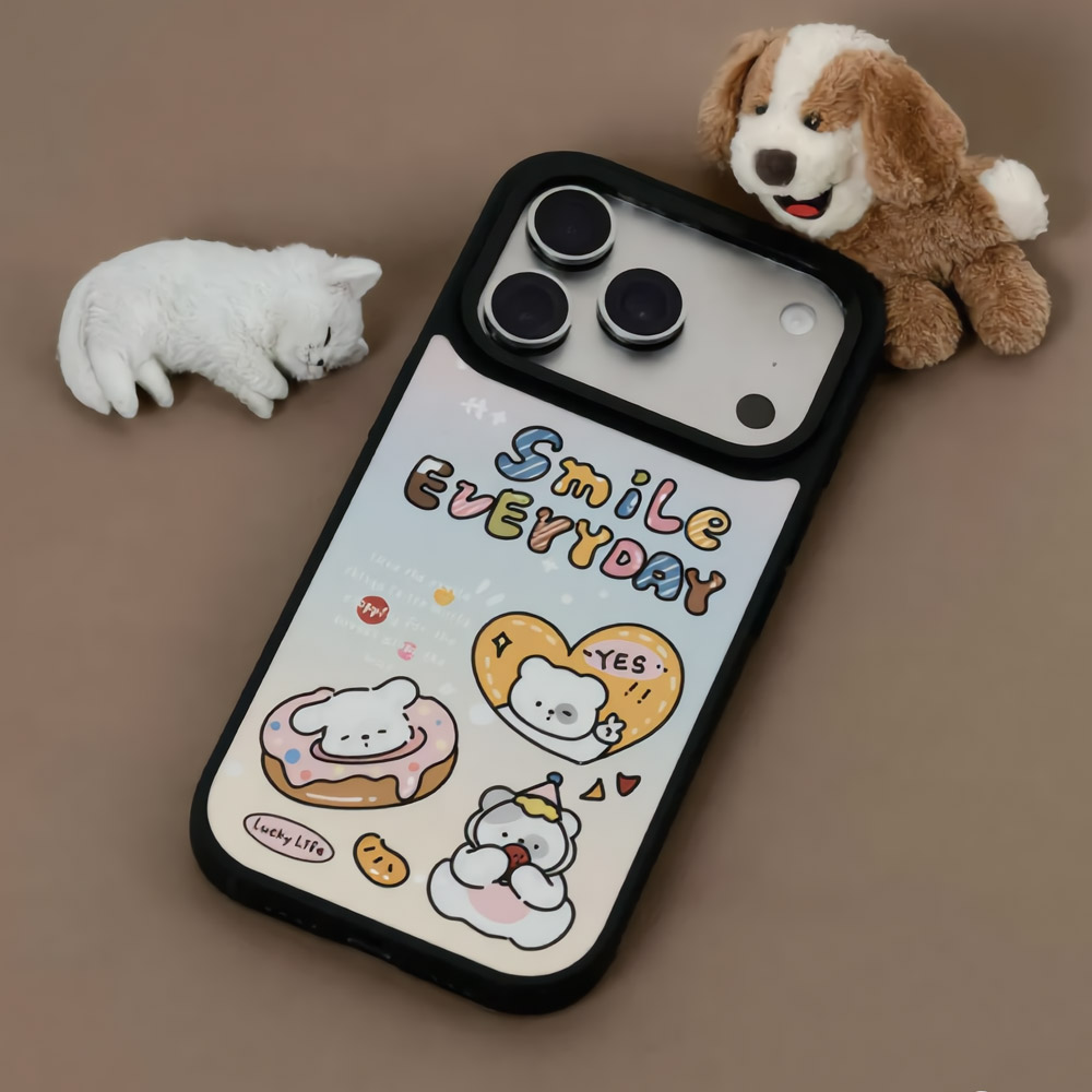 Donut Puppy Printed Phone Case for IPhone17 Pro Max - Image 2