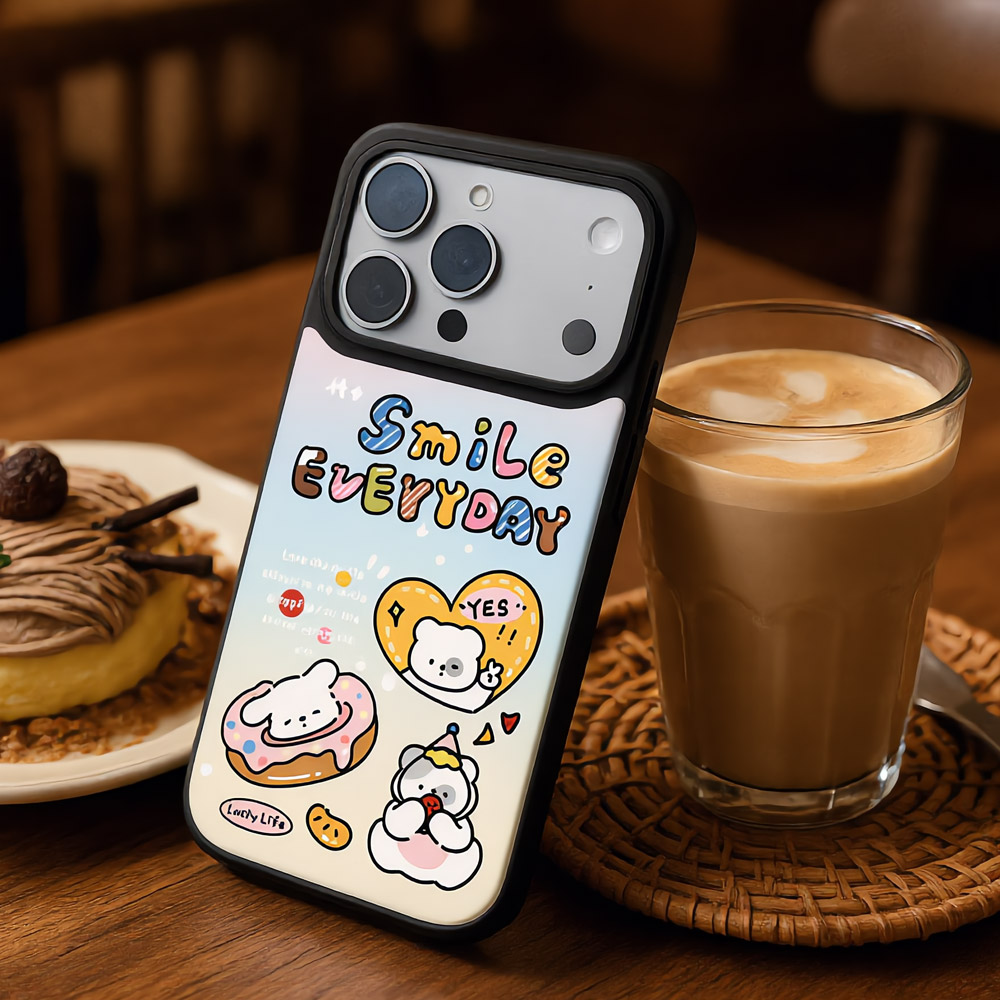 Donut Puppy Printed Phone Case for IPhone17 Pro Max - Image 4