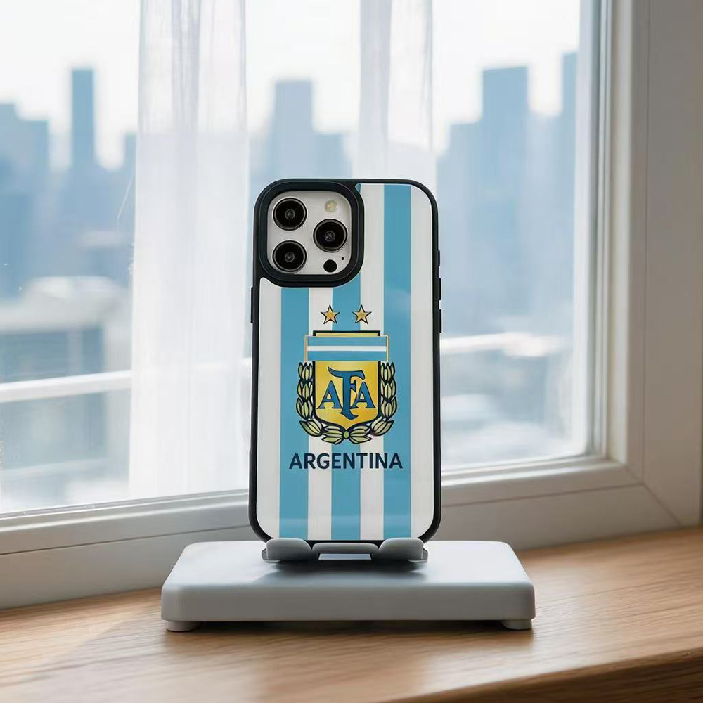 FIFA26 Argentina Football Printed Phone Case for IPhone16pro max - Image 3