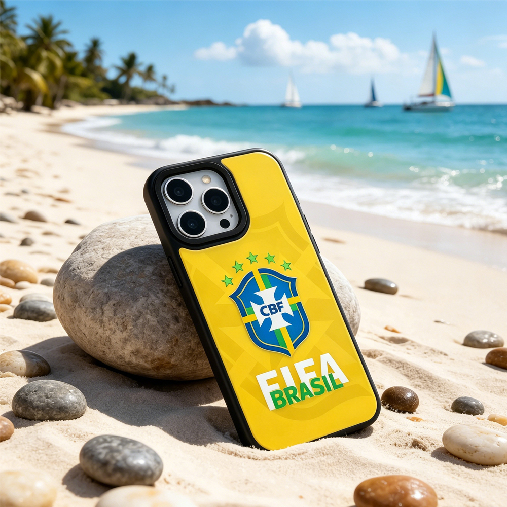 FIFA Brazil Printed Phone Case Manufecturer for IPhone16pro max - Image 3