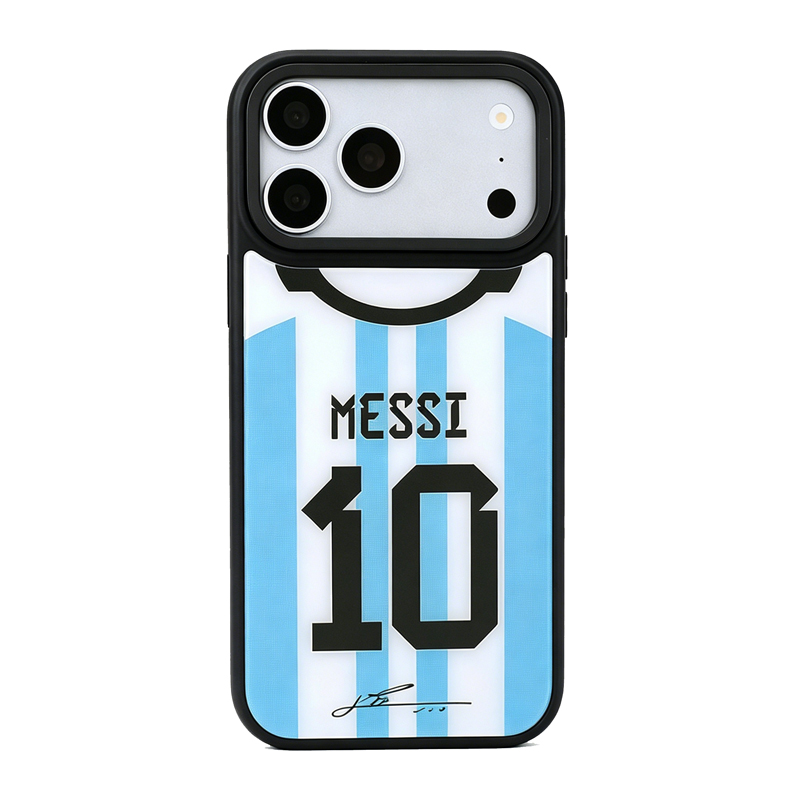 FIFA26 Argentina Messi Uniform Printed phone case for iphone 17promax