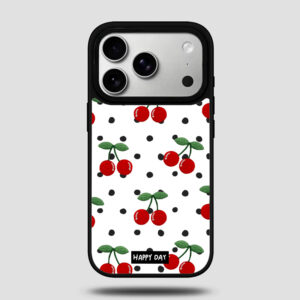 Cherry Pattern Printed Phone Case