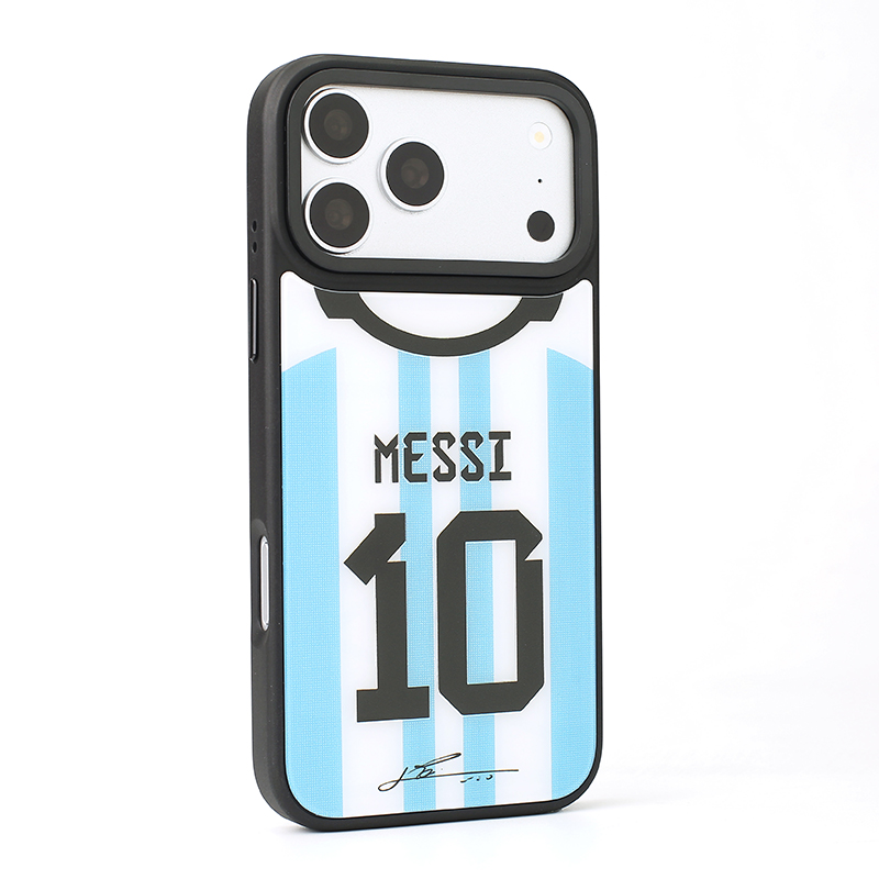 FIFA26 Argentina Messi Uniform Printed phone case for iphone 17promax