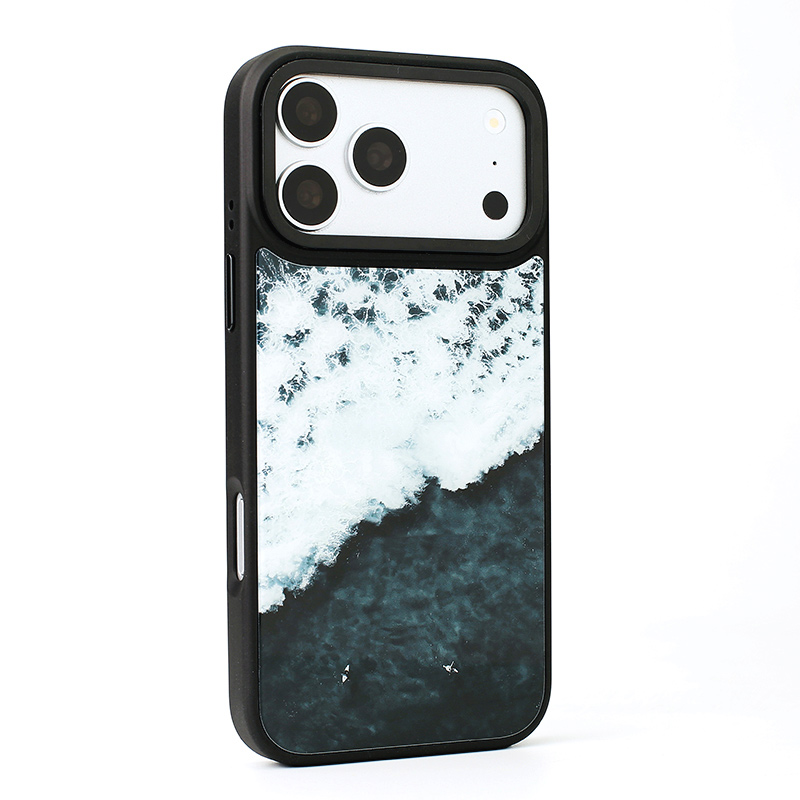 Printed Iphone Case18promax wave Pattern