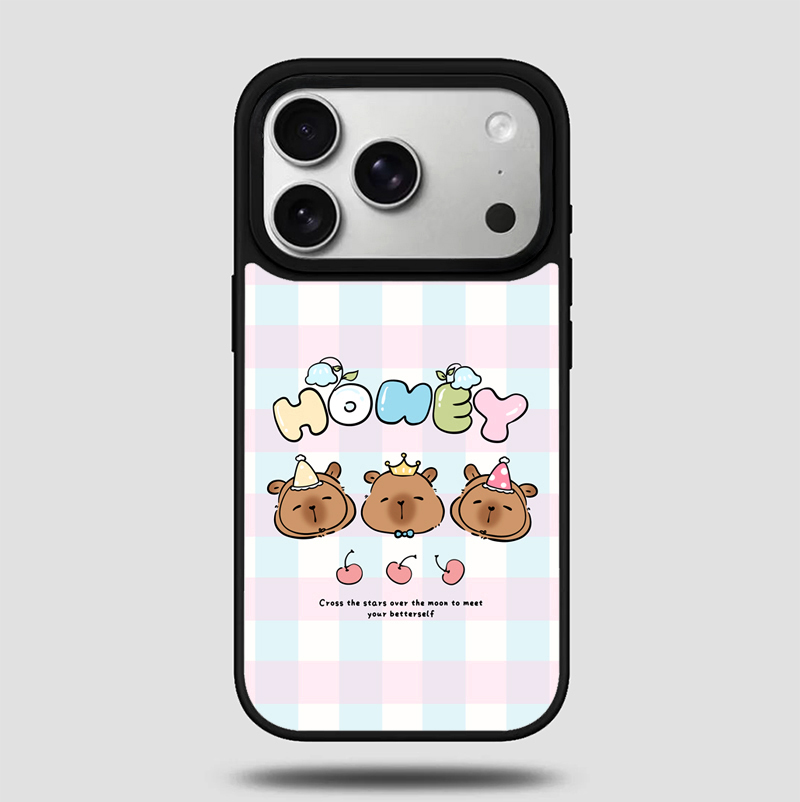 Cute Capybara Printed Phone Case