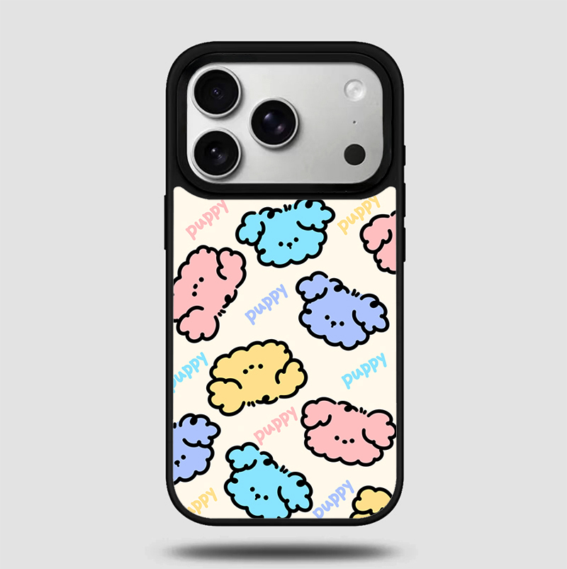 Cute Poodle Cartoon Phone Case