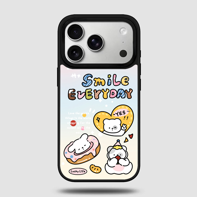 Donut Puppy Printed Phone Case