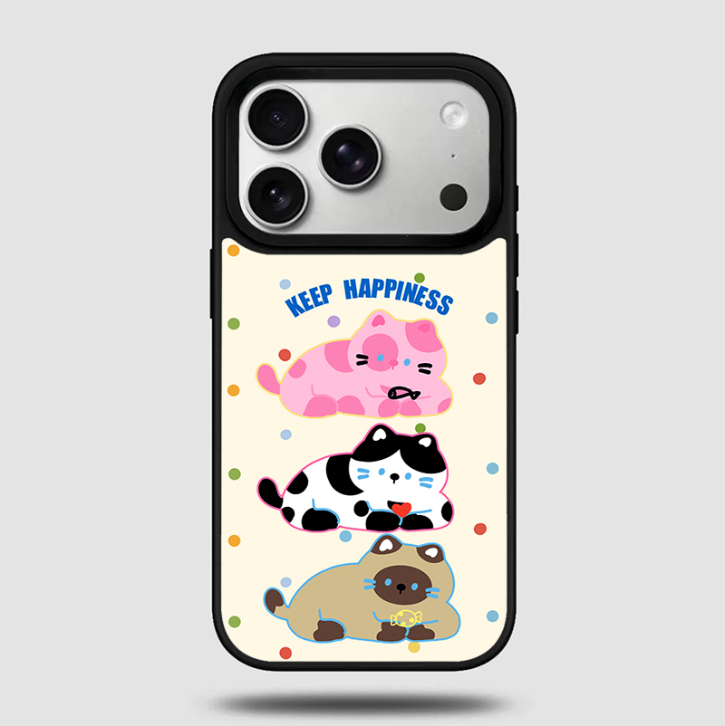 kitten phone case, cat cartoon case