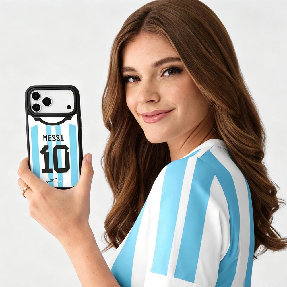 FIFA26 Messi Uniform Printed Phone Case for IPhone17promax
