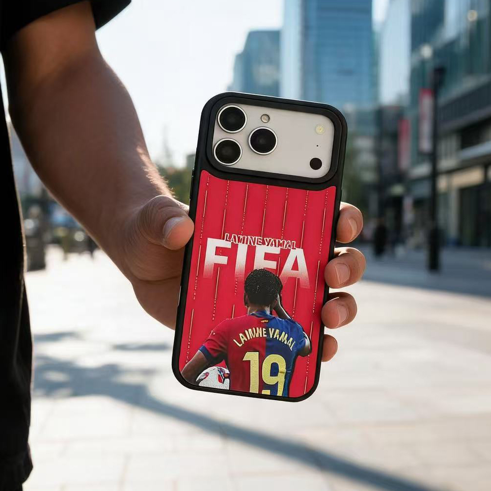 FIFA26 Spain Lamine Yamal Printed Phone Case for IPhone17promax
