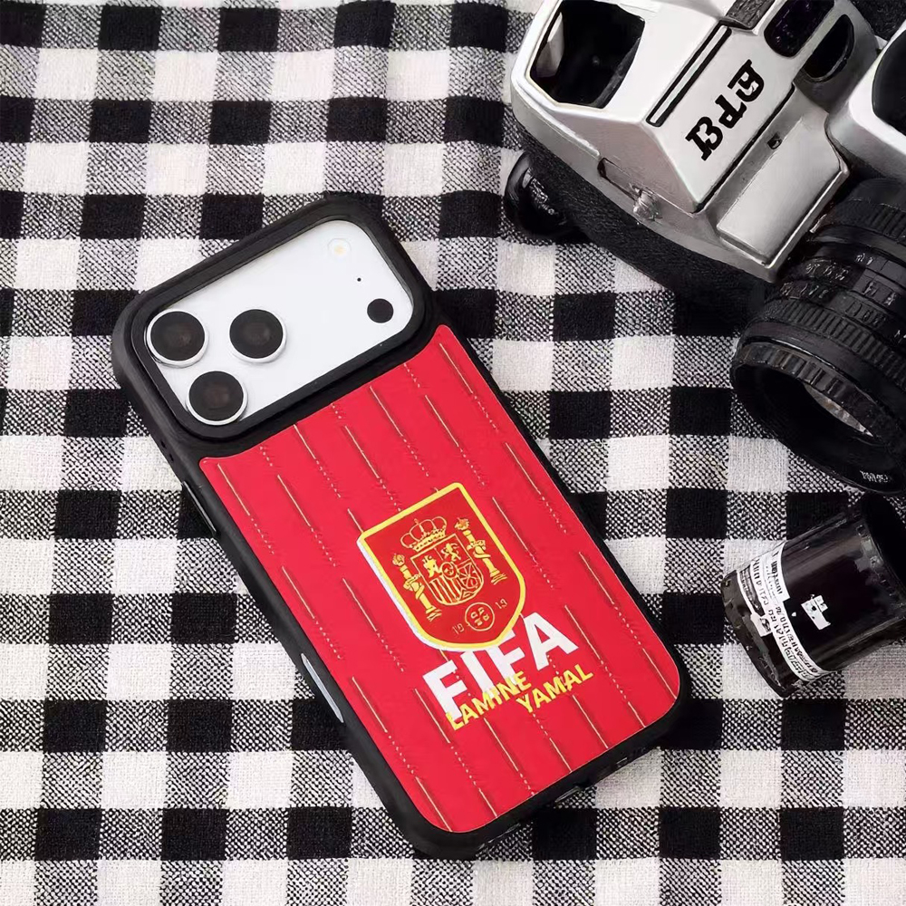 FIFA26 Spain National Team printed Phone case for IPhone17promax