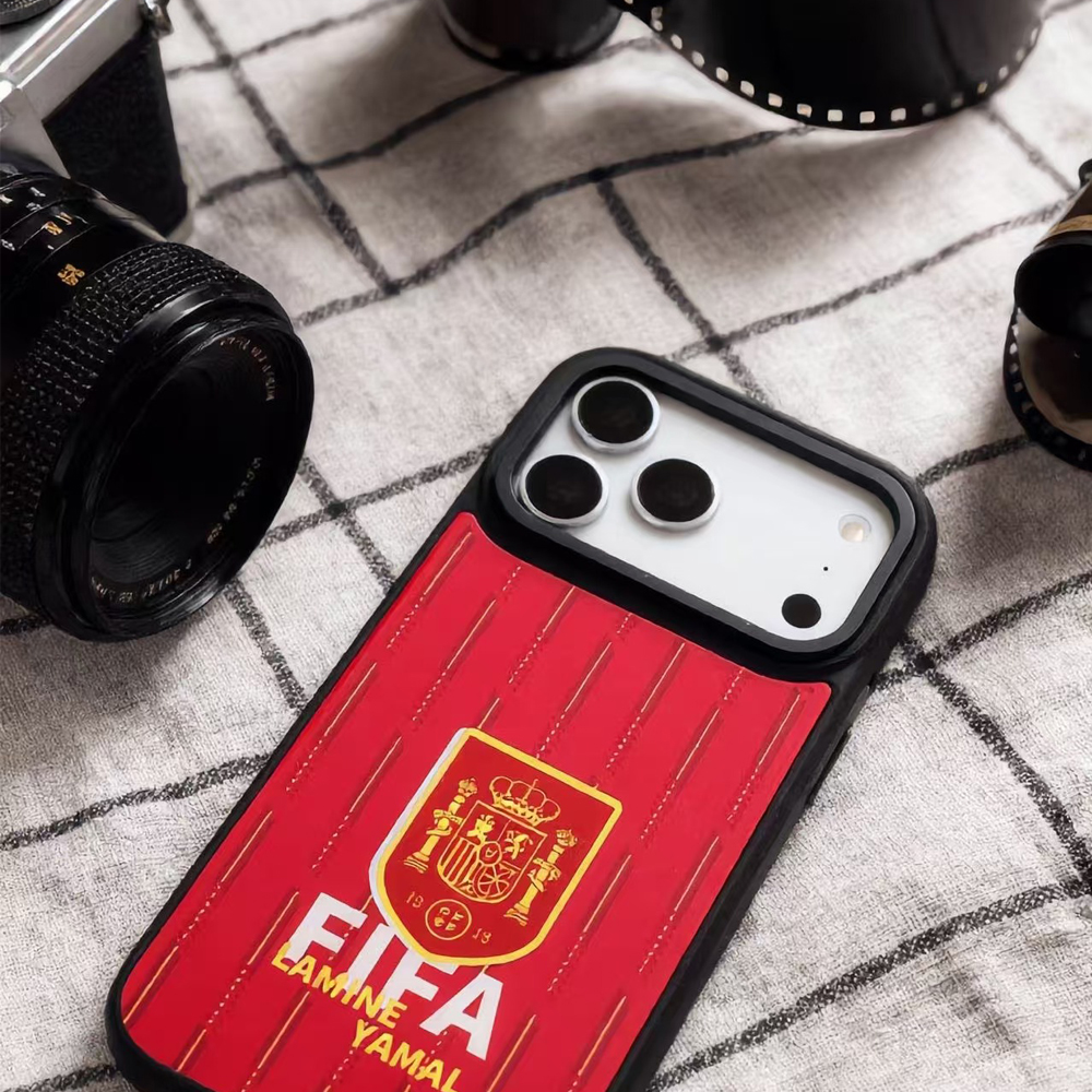 FIFA26 Spain National Team printed Phone case for IPhone17promax