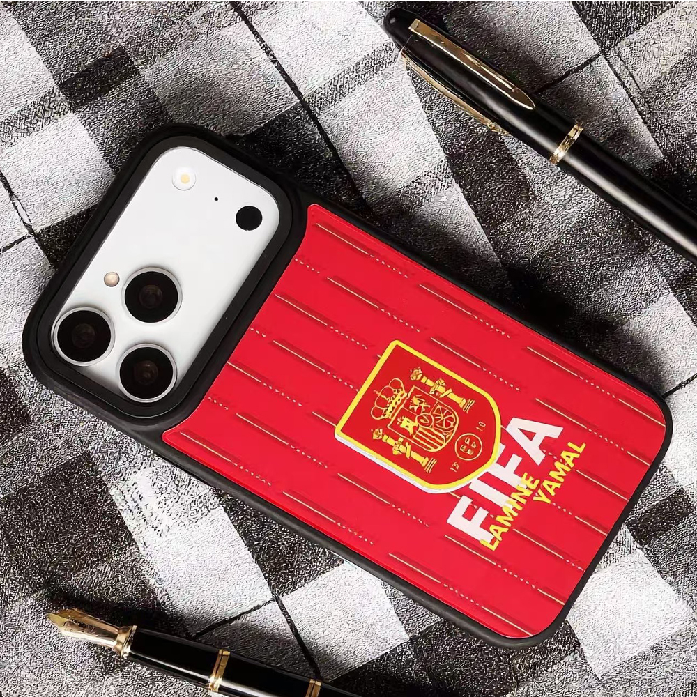 FIFA26 Spain National Team printed Phone case for IPhone17promax