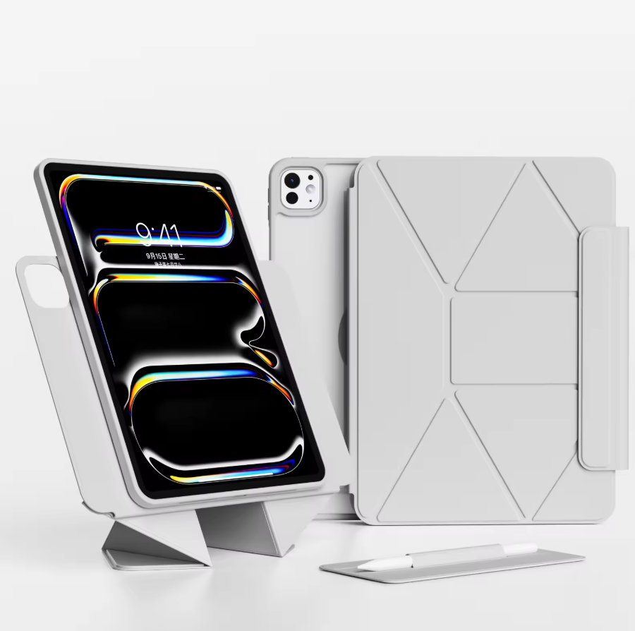360° Rotating Stand Leather Case for Ipad Air 4/5 Air11 M2/M3 I Shackproof Protective Case - Image 5