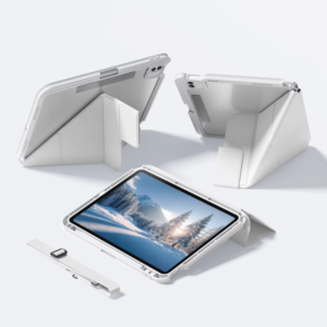 Sliding Cover with Shoulder Strap for iPad Air 11 M2/M3 Shockproof Tablet Cover for iPad Pro234 11