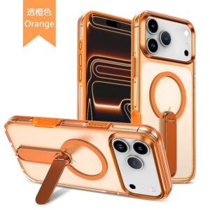 Clear Phone case IPhoe 17 Promax with stand